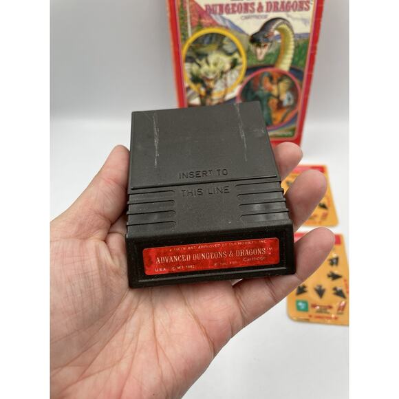Advanced Dungeons & Dragons (Intellivision, 1983) Complete In Box - Fast Ship! - Picture 7 of 9